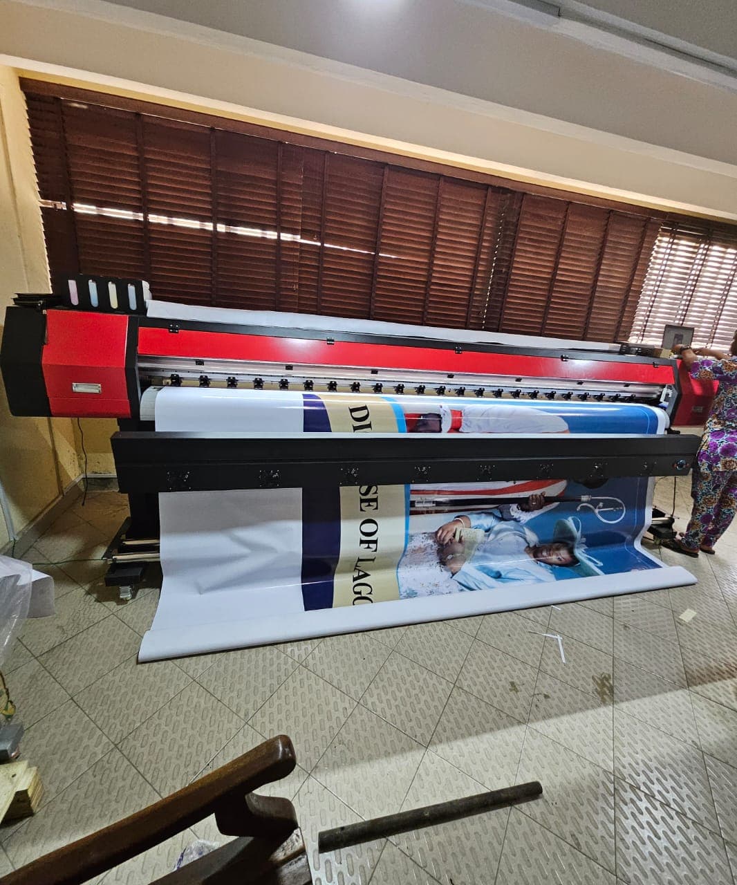 Large Format Printing Machine