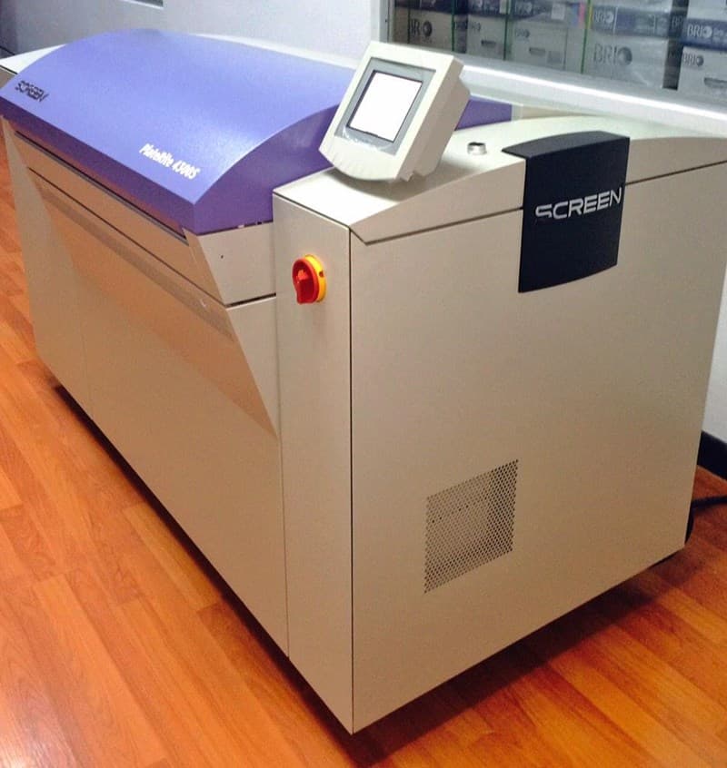 CTP Machine with Plate Processor