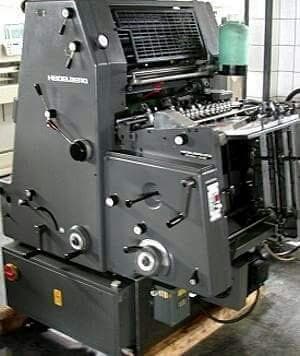 Printing equipments at Zacchs Graphic