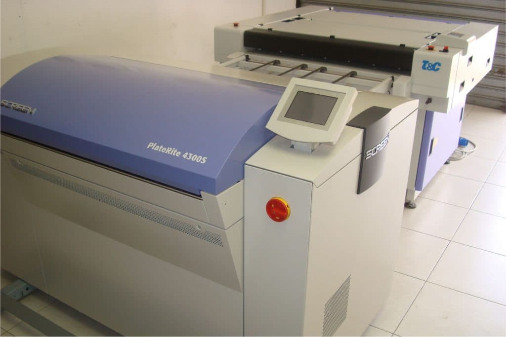 CTP Machine with Plate Processor