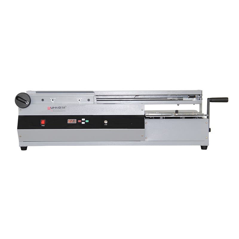 A4 Automatic Perfect Binding Machine with Manual Clamping